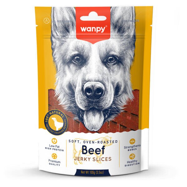 Wanpy Oven Roasted Gerçek Biftekli Köpek Ödülü 100gr