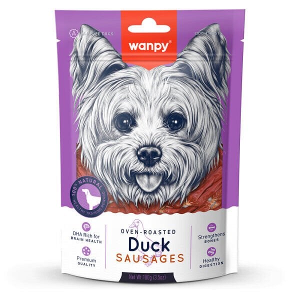 Wanpy Ördek Etli Sosis Köpek Ödülü 100gr