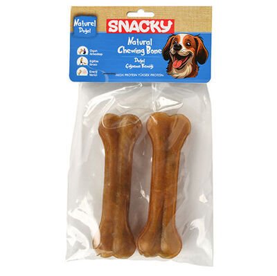 Snacky Natural Köpek Çiğneme Kemiği 13 Cm (2 li Paket) - 95 Gr