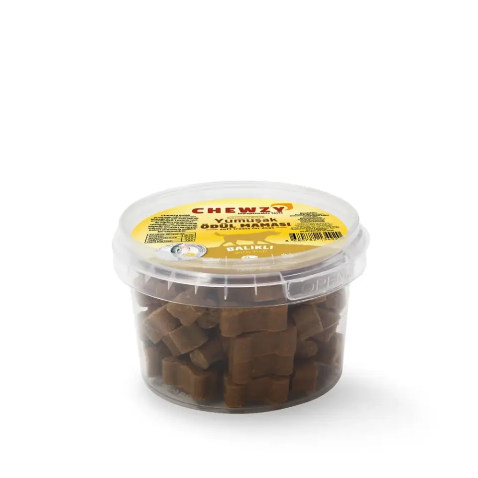 Chewzy Balıklı Yumuşak Köpek Ödül Maması 1 Adet 130 Gr