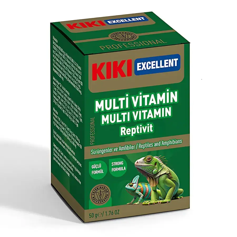 Kiki Excellent Repta-Vit Sürüngen Multi Vitamini 50gr