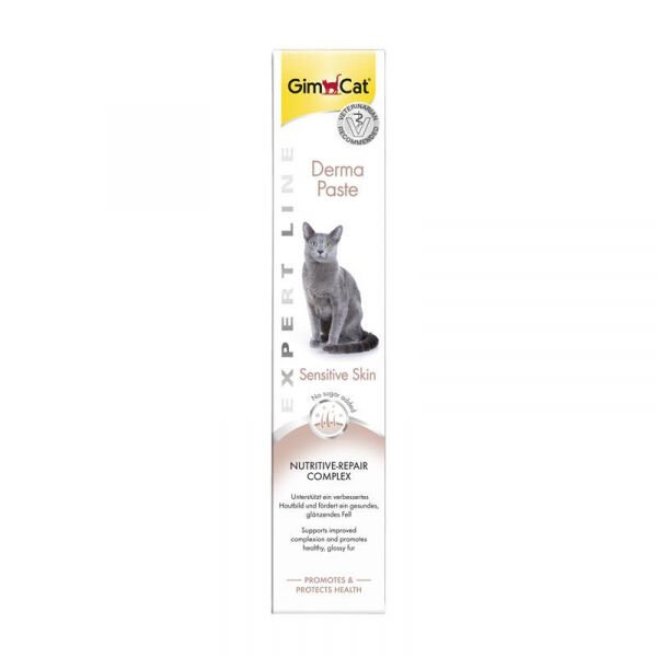 GimCat Derma Sensitive Skin Tüy Sağlığı Destekleyici Kedi Macunu 50gr