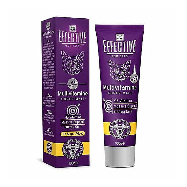 Delibon Effective Malt Katkılı Multivitamin Kedi Macunu 100 g