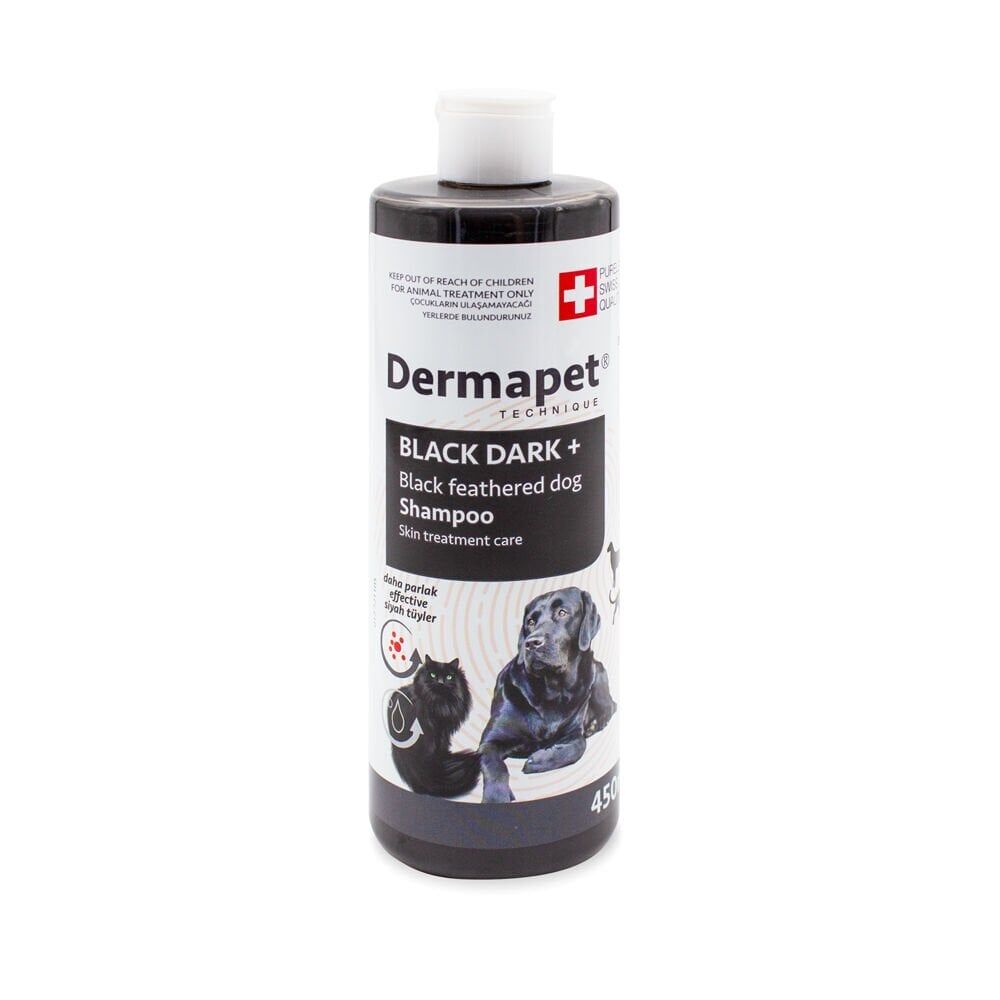 Purele Dermatolojik Kedi ve Köpek Şampuanı 450ml Siyah Tüyler