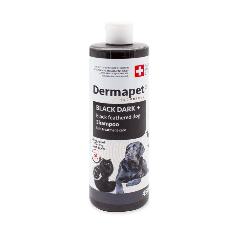 Purele Dermatolojik Kedi ve Köpek Şampuanı 450ml Siyah Tüyler