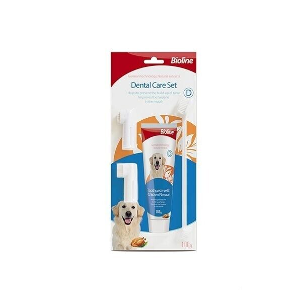 Bioline Tavuk Aromalı Ağız Bakım Seti 100gr