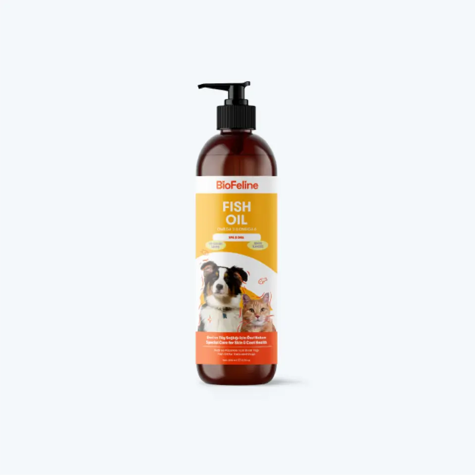 Tüy Dökülmesi Azaltıcı ve Genel Sağlık Destekleyici Omega 3-6 Balık Yağı 200 ml