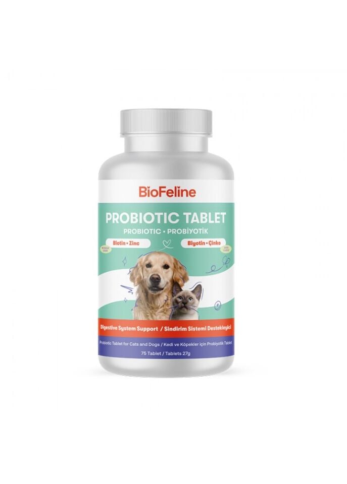 BioFeline Kedi ve Köpekler için Tablet Probiyotik