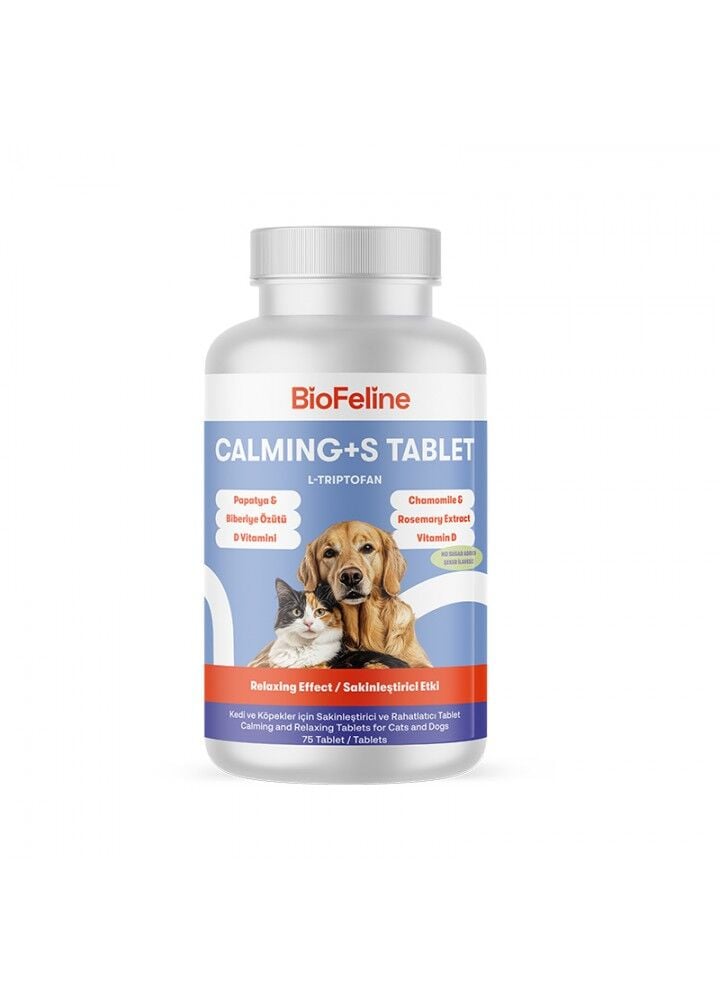 BioFeline Kedi ve Köpekler için Sakinleştirici Tablet