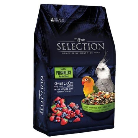 Myyem Selection Meyve Parçalı Pareket Yemi 1 Kg