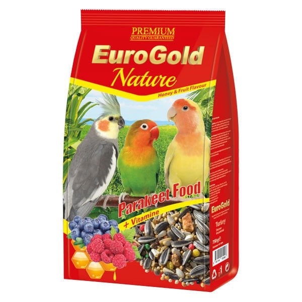 EuroGold Meyve Aromalı Paraket Yemi 750gr